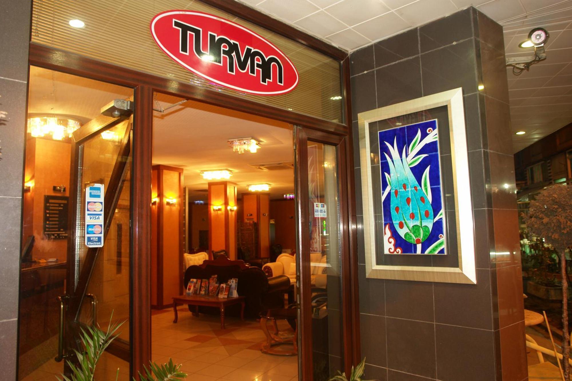 Turvan Hotel Estambul Interior foto